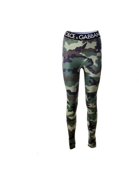 Leggings mit camouflage-print Dolce & Gabbana
