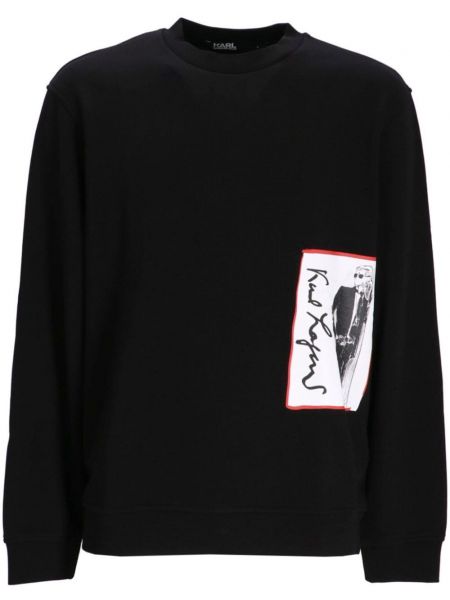 Sweatshirt Karl Lagerfeld siyah