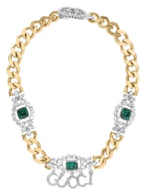 Ожерелье Gucci зеленое