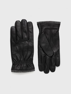 Vlněné kožené rukavice Medicine - černá