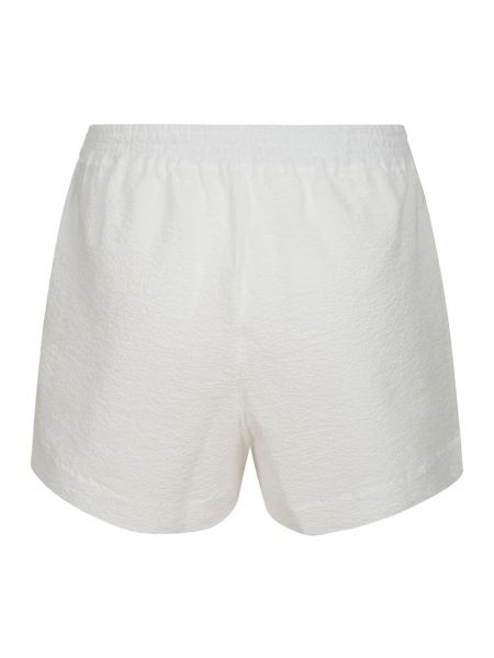 Pantalones cortos de algodón Mc2 Saint Barth blanco