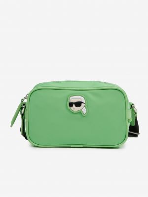 Чанта през рамо Karl Lagerfeld зелено