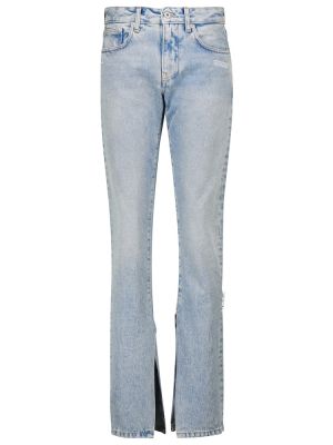 Slim fit skinny džíny s vysokým pasem Off-white