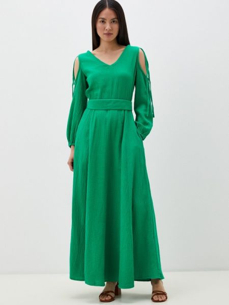 Платье Po Pogode зеленое