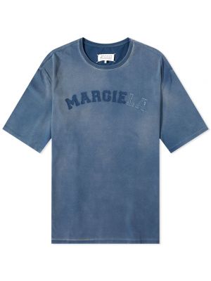 Футболка Maison Margiela синяя