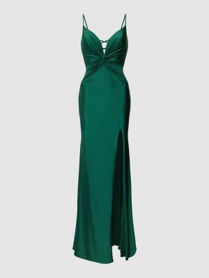 Zielona sukienka wieczorowa w serca Luxuar