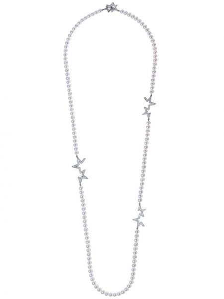 Collier avec perles à motifs abstraits à motif étoile Tasaki
