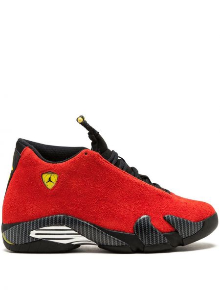 Sneakerși Jordan 14 Retro roșu