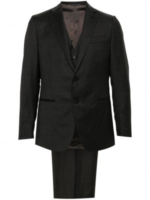 Vlněný oblek Caruso šedý