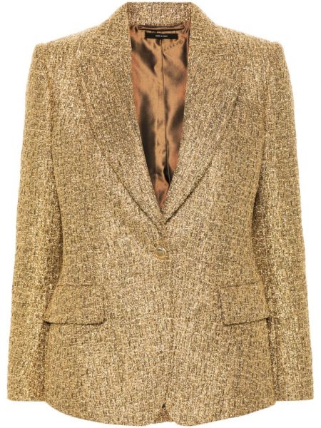 Tweed zakó Tom Ford aranyszínű