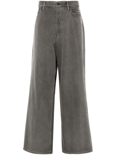 Voľné džínsy s nízkym pásom Acne Studios sivá