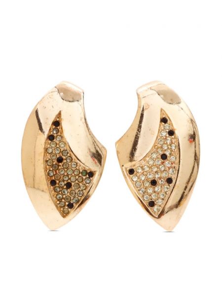 Kõrvarõngad Christian Dior Pre-owned kuldne