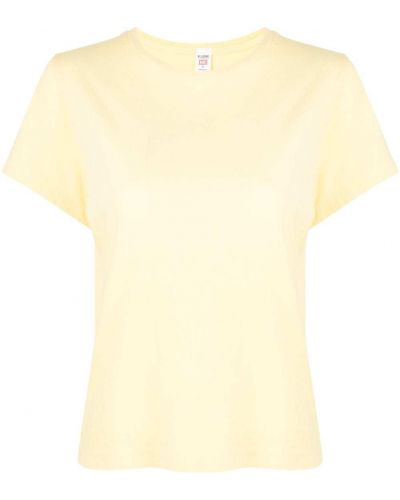 Camiseta Re/done amarillo