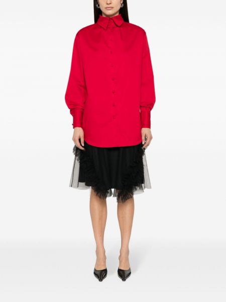 Hemd aus baumwoll Atu Body Couture rot