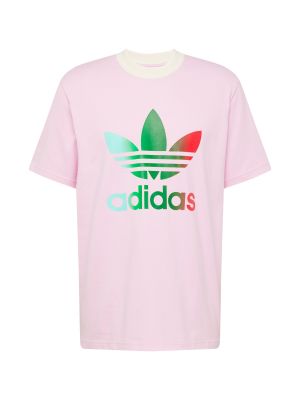 Πουκάμισο Adidas Originals ροζ