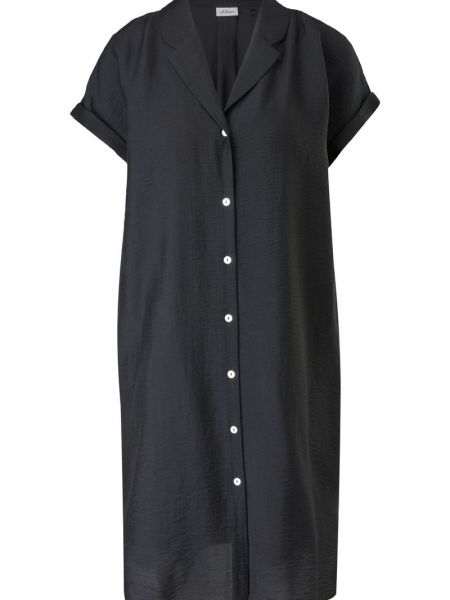 Sukienka koszulowa S.oliver Black Label czarna