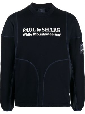 Памучен суитчър с принт Paul & Shark