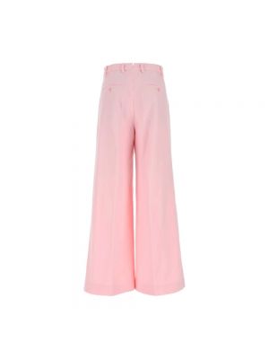 Spodnie Vetements różowe