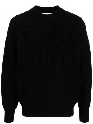 Вълнен пуловер от мерино вълна Marant черно