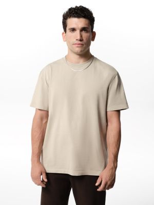 T-shirt About You X Jaime Lorente beige