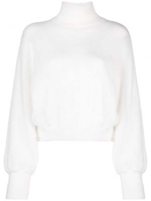Mohair pullover Alberta Ferretti weiß