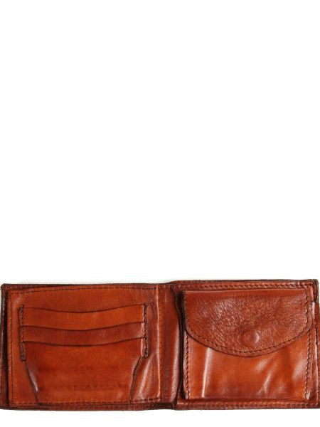 Кожаный кошелек Campomaggi коричневый