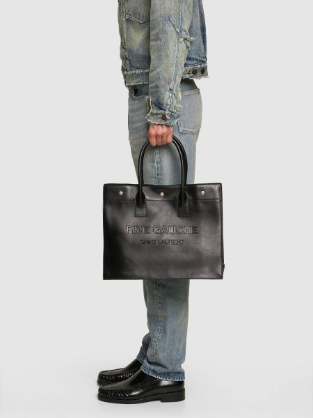 Leder shopper handtasche Saint Laurent