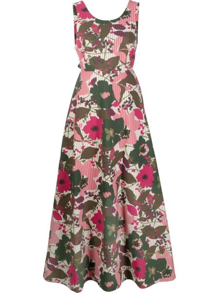 Trykt floral dress P.a.r.o.s.h. rosa