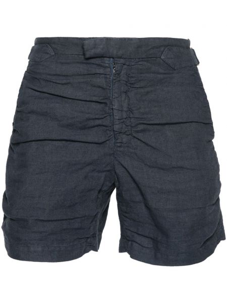 Leinen shorts Vivienne Westwood blau