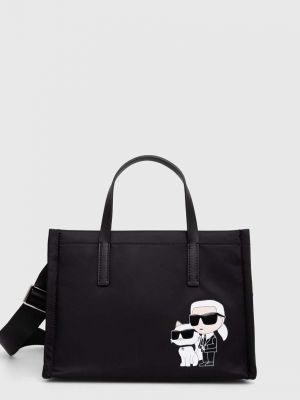 Czarna torba na ramię Karl Lagerfeld