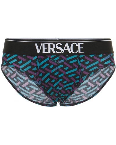 Chiloți din bumbac Versace Underwear