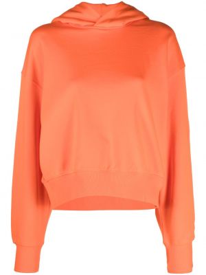 Kokvilnas kapučdžemperis Y-3 oranžs