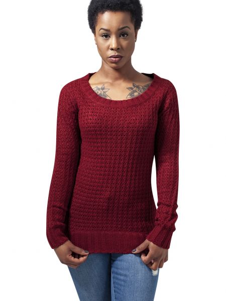 Пуловер Urban Classics червено