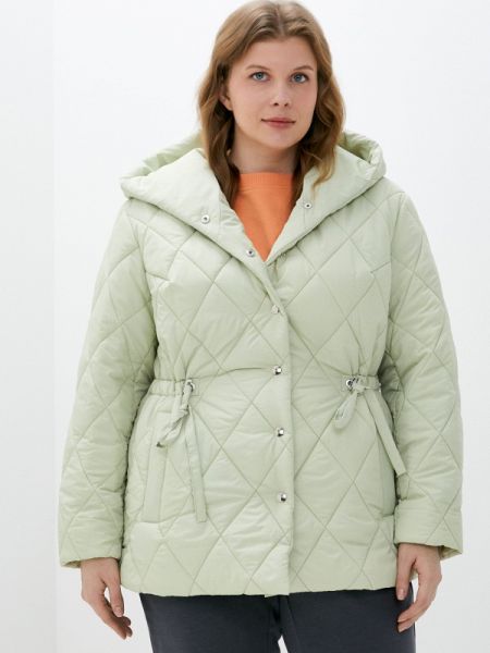 Утепленная демисезонная куртка Modress зеленая