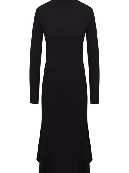 Платье из вискозы Tom Ford черное