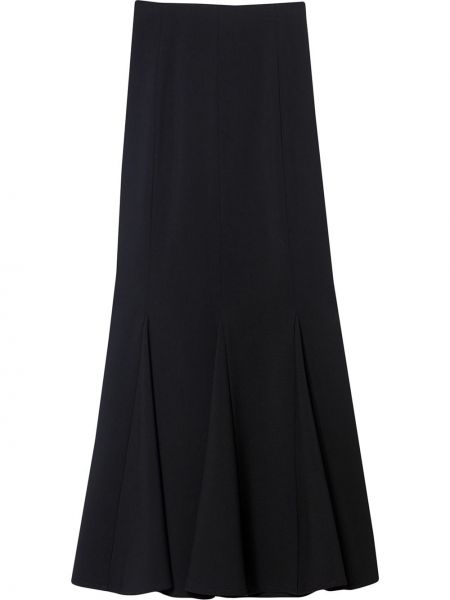 Carolina Herrera falda drapeada - Negro