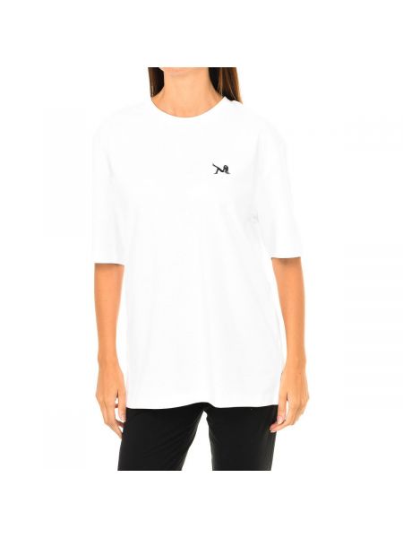 Koszulka z długim rękawem Calvin Klein Jeans biała