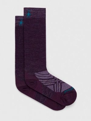 Ponožky Smartwool fialové