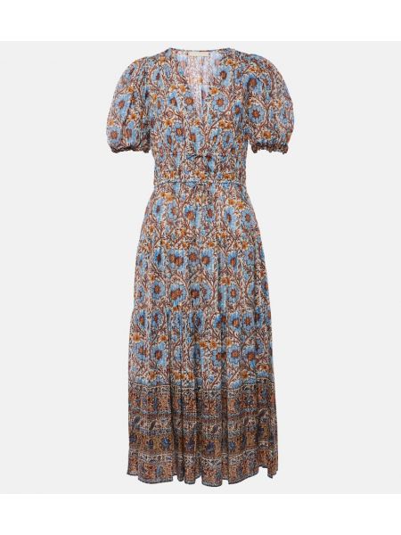 Trykt bomull dress Ulla Johnson