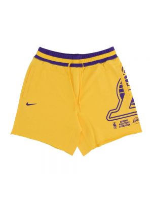 Szorty polarowe Nike żółte