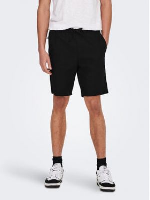 Shorts large Only & Sons noir