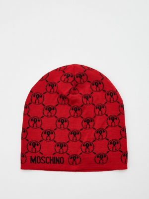 Красная шапка Moschino