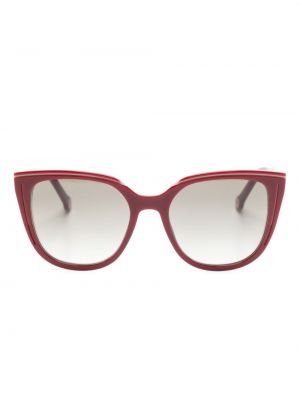 Слънчеви очила с градиентным принтом Carolina Herrera червено
