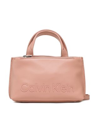 Shopper kabelka Calvin Klein růžová