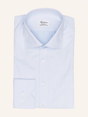 Приталенная рубашка Stenstroms синяя