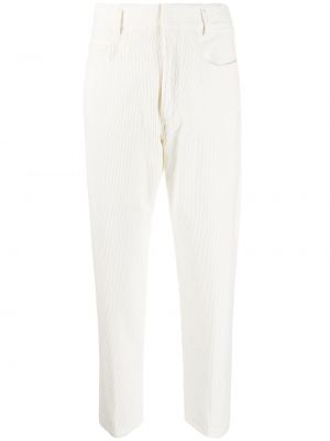 Spodnie sztruksowe Haider Ackermann, biały