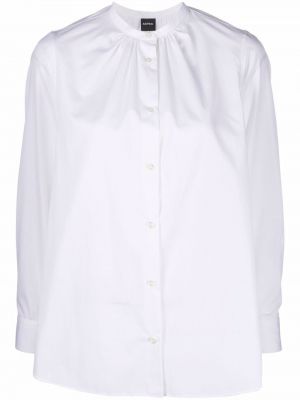 Памучна риза Aspesi бяло