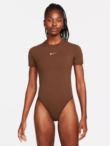 Боди Nike коричневое