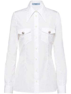 Bílá košile Prada