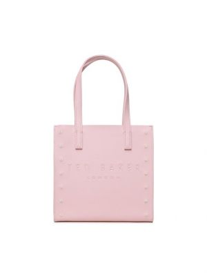 Szív mintás szegecses táska Ted Baker rózsaszín